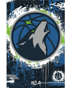 NBA Minnesota Timberwolves - Maximalist Logo 23