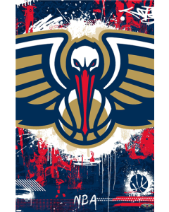 NBA New Orleans Pelicans - Maximalist Logo 23