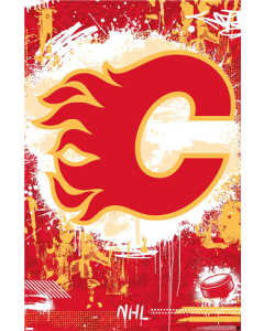 NHL Calgary Flames - Maximalist Logo 23