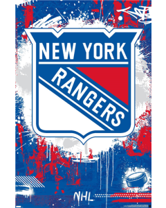 NHL New York Rangers - Maximalist Logo 23