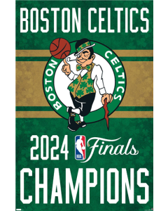 NBA Boston Celtics - 2024 NBA Finals Team Logo
