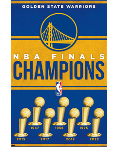 NBA Golden State Warriors - Champions 23