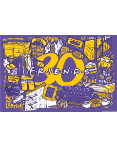 Friends 30th - Purple