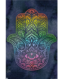 Brigid Ashwood - Rainbow Hamsa