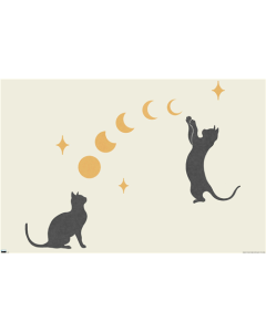 Episodic Drawing - Cat And Moon 1