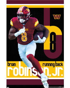 NFL Washington Commanders - Brian Robinson Jr. 24