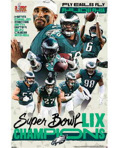 NFL Philadelphia Eagles - Super Bowl LIX Champions