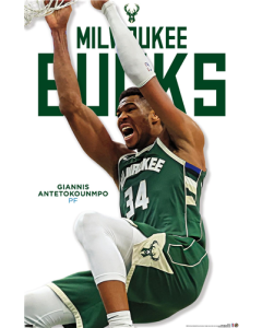 NBA Milwaukee Bucks - Giannis Antetokounmpo Feature Series 24