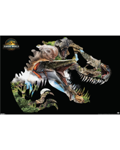 Jurassic World: Rebirth (2025) - T. Rex Silhouette