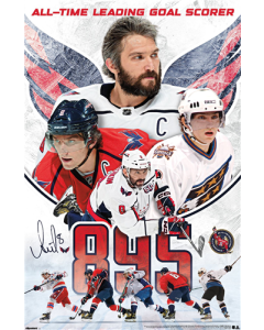 NHL Washington Capitals - Alex Ovechkin All-Time Leading Goal Scorer