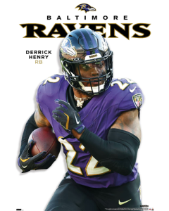 NFL Baltimore Ravens - Derrick Henry Feature Series 25