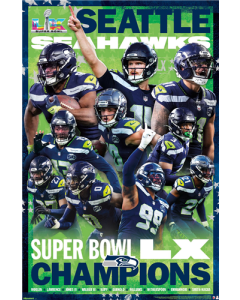 NFL Seattle Seahawks - Super Bowl LX Champions
