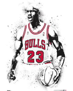 Michael Jordan - Watercolor