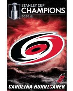 NHL Carolina Hurricanes - 2026 Stanley Cup Team Logo
