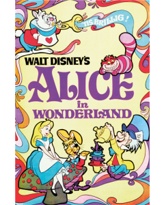 Disney Alice In Wonderland (1951) - Vibrant One Sheet