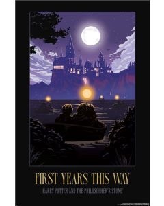 Harry Potter and the Philosopher's Stone (2001) - First Years This Way