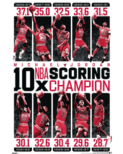 Michael Jordan - 10x NBA Scoring Champion