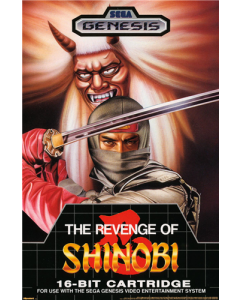The Revenge of Shinobi (1989) - Key Art