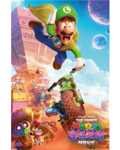 Nintendo The Super Mario Galaxy Movie (2026) - Luigi One Sheet