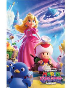 Nintendo The Super Mario Galaxy Movie (2026) - Princess Peach One Sheet