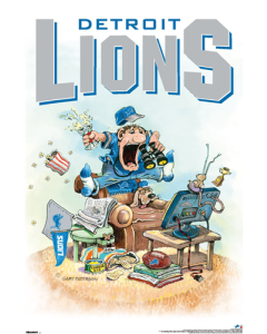 NFL Detroit Lions - Gary Patterson #1 Fan 26