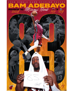 NBA Miami Heat - Bam Adebayo 2026 Single Game Scoring Record