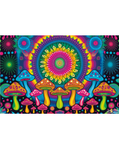 Shawna Stewart - Fun Guys Neon Mushrooms