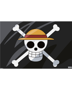 One Piece (1999) - Straw Hat Pirates' Jolly Roger Flag