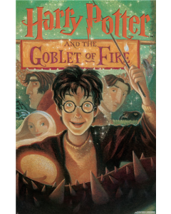 Harry Potter and the Goblet of Fire (2000) - Book Cover