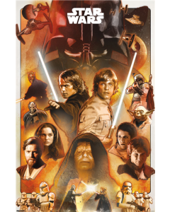 Star Wars: Saga - Collage Illustration