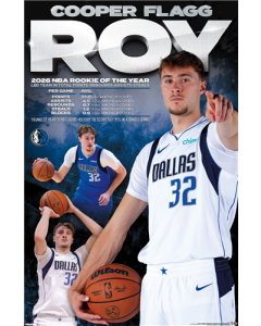 NBA Dallas Mavericks - Cooper Flagg NBA ROY 26