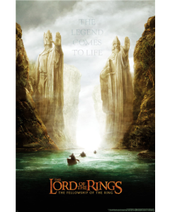 The Lord of the Rings: The Fellowship of the Ring (2001) - Pillars One Sheet