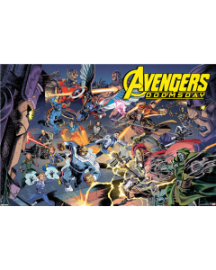 Marvel Avengers: Doomsday (2026) - Comic Action Scene
