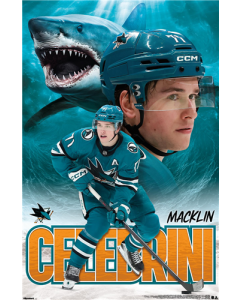 NHL San Jose Sharks - Macklin Celebrini 26