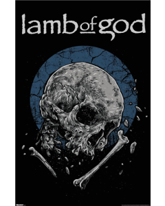 Lamb of God - Blue Skull