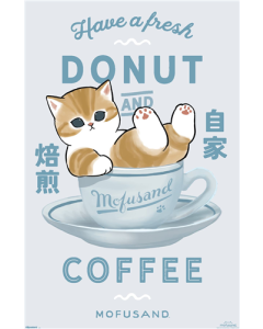 Mofusand - Donut and Coffee