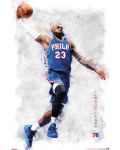 NBA Philadelphia 76ers: Map - LeBron James 26