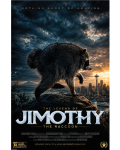 Jimothy The Raccoon - One Sheet