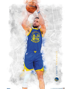 NBA Golden State Warriors: Map - Stephen Curry 26