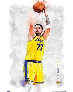 NBA Los Angeles Lakers: Map - Luka Doncic 26