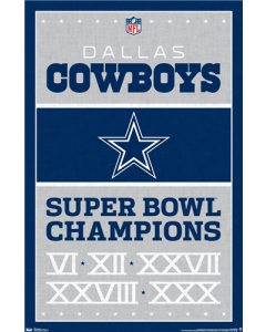 NFL Dallas Cowboys - Champions 13
