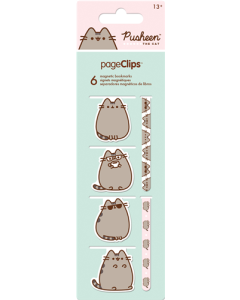 Pusheen the Cat Magnetic Page Clips (6-pack)