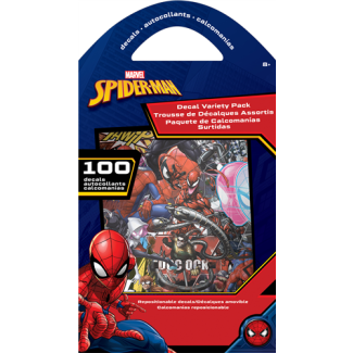 Marvel Spider-Man Decal Variety Pack (100-Pack)