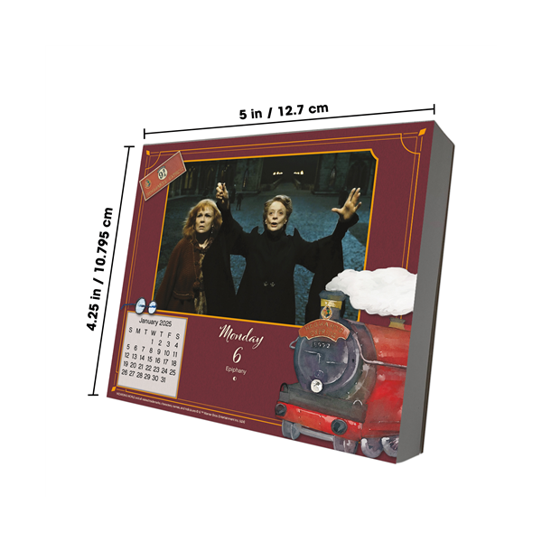 DateWorks 2025 Harry Potter Day-at-a-Time Box Calendar dateworks-2025-harry-potter-day-at-a-time-box-calendar