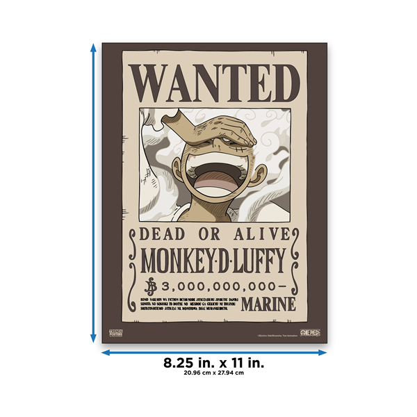 Trends One Piece Wanted Posters Poster Book