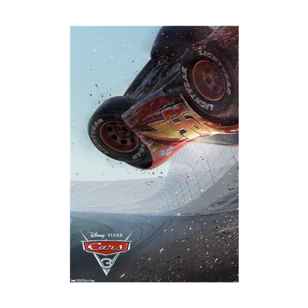 Disney cars 3 poster top