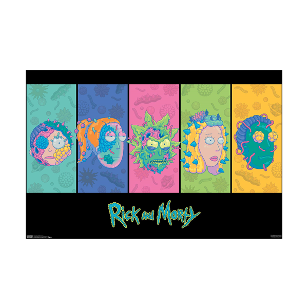 Portrait Rick et Morty Personnalisé
