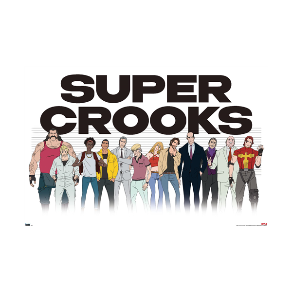 Trends International Netflix Super Crooks Lineup Poster