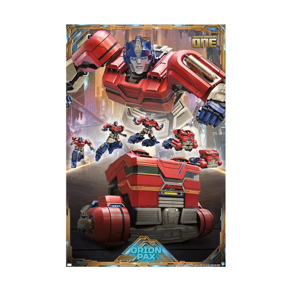 Transformers One Power Flip Optimus Prime (Orion Pax), interactieve actiefiguur