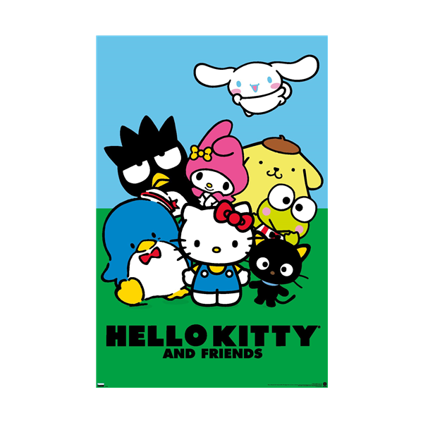 Allposters Hello Kitty and Friends: 21 Core - Standing Poster